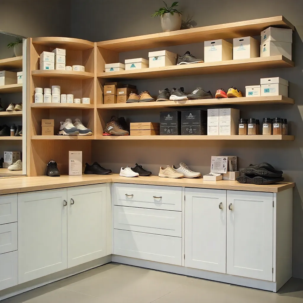 Bathroom with non-slip mats and grab bars installed