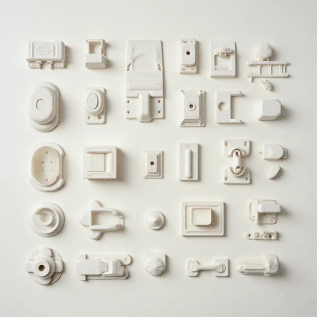 Furniture anchors and anti-tip devices in living space