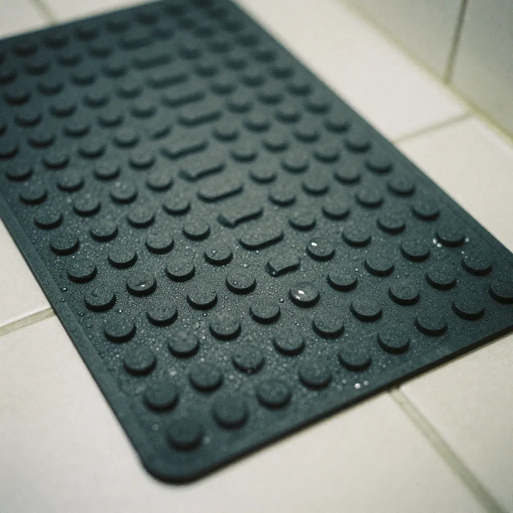 Non-slip stair treads and step covers